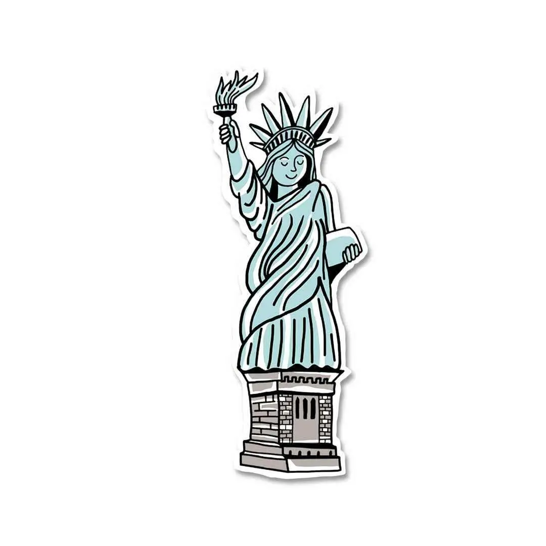 Statue Of Liberty Sticker 2