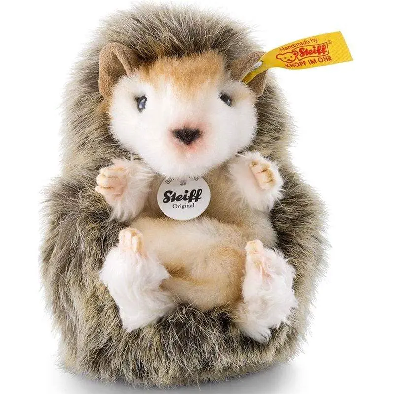 Steiff Joggi Baby Hedgehog 10Cm Mottled Brown 1