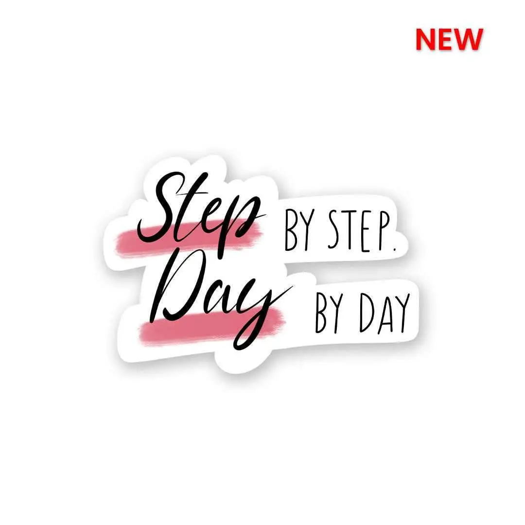 Step By Step Sticker 1