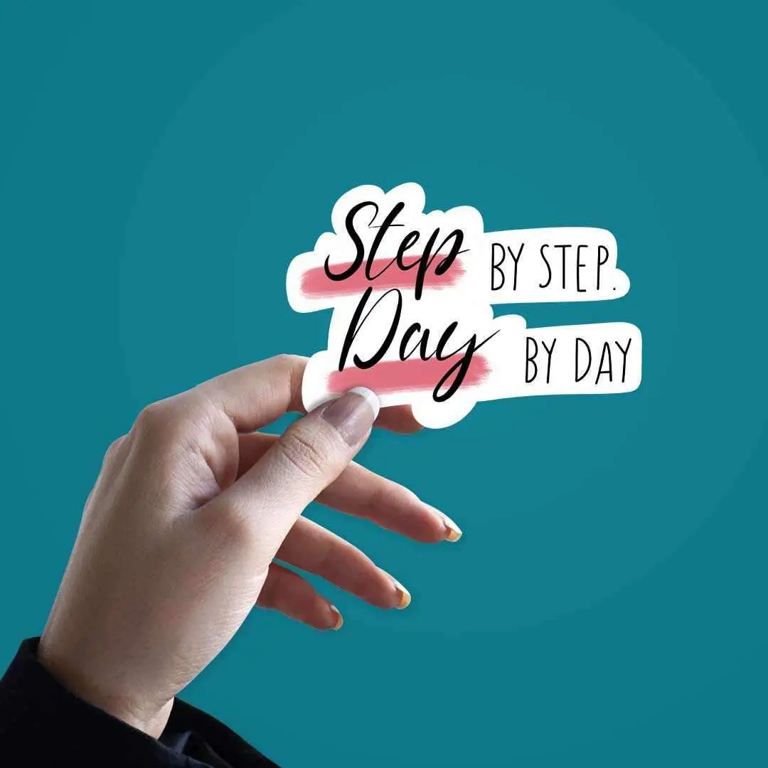 Step By Step Sticker 2