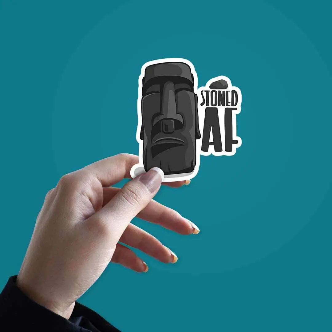 Stoned Af Sticker 2