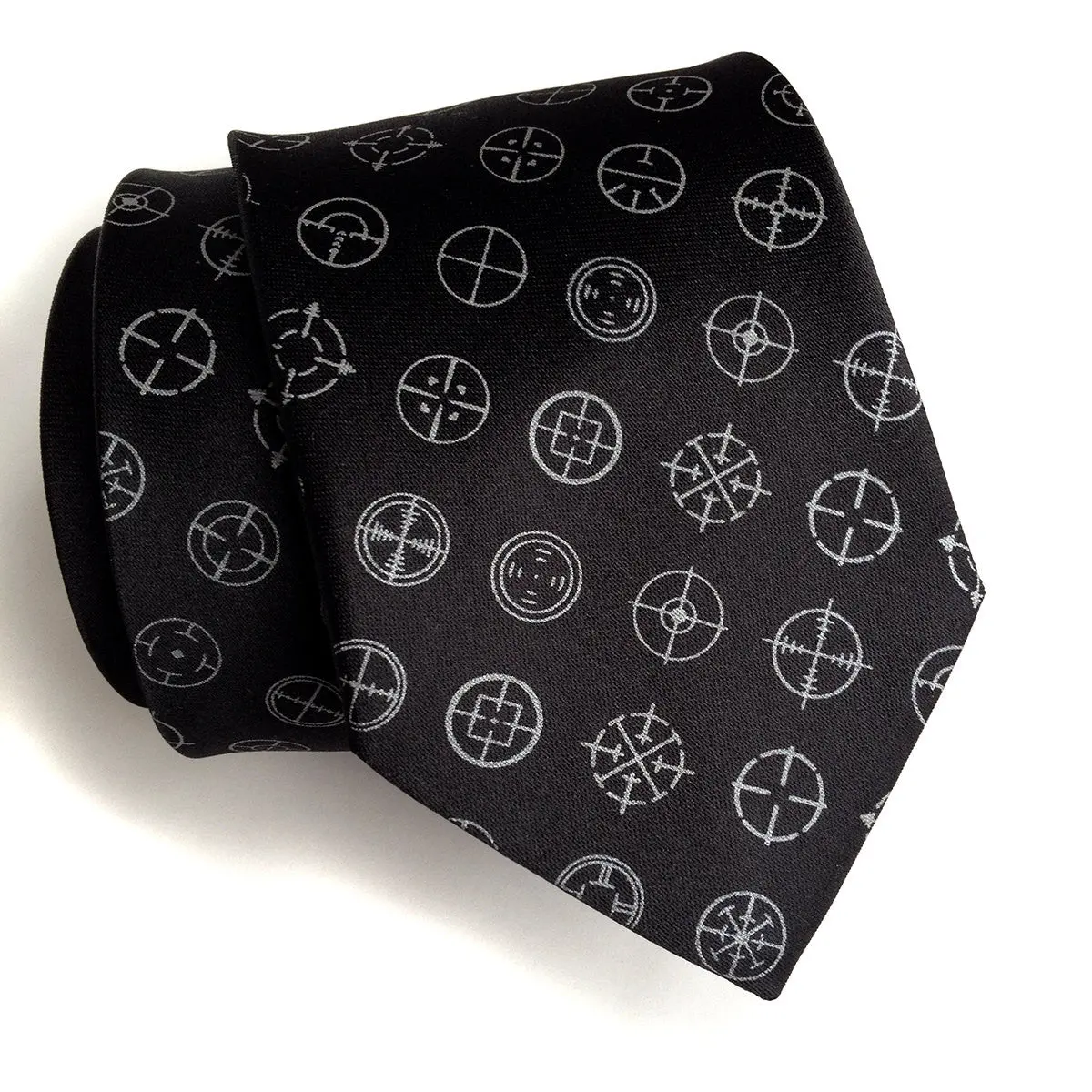 Straight Shooter Silk Necktie 2