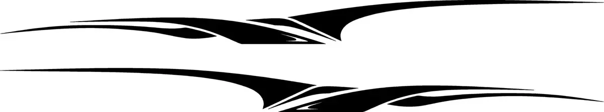 Phantom Arc Vinyl Decals – Set Of 2 For Cars & Trucks #215 3
