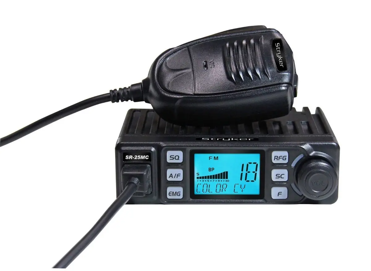 Stryker 10 Meter Radio - Stryker Sr-25Mc Compact 10 & 11 Meter Radio 1