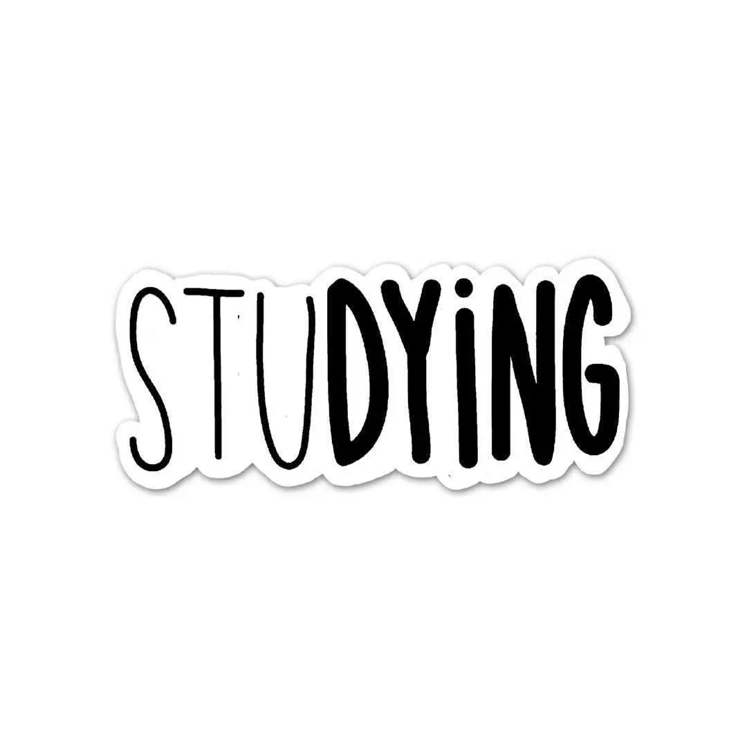 Studying Sticker 1