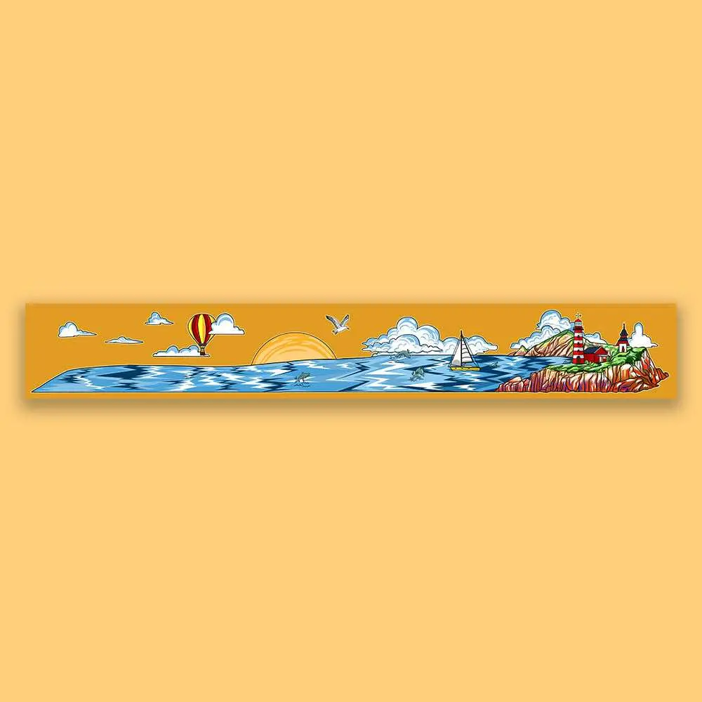 Summer Beach Infinity Sticker 1