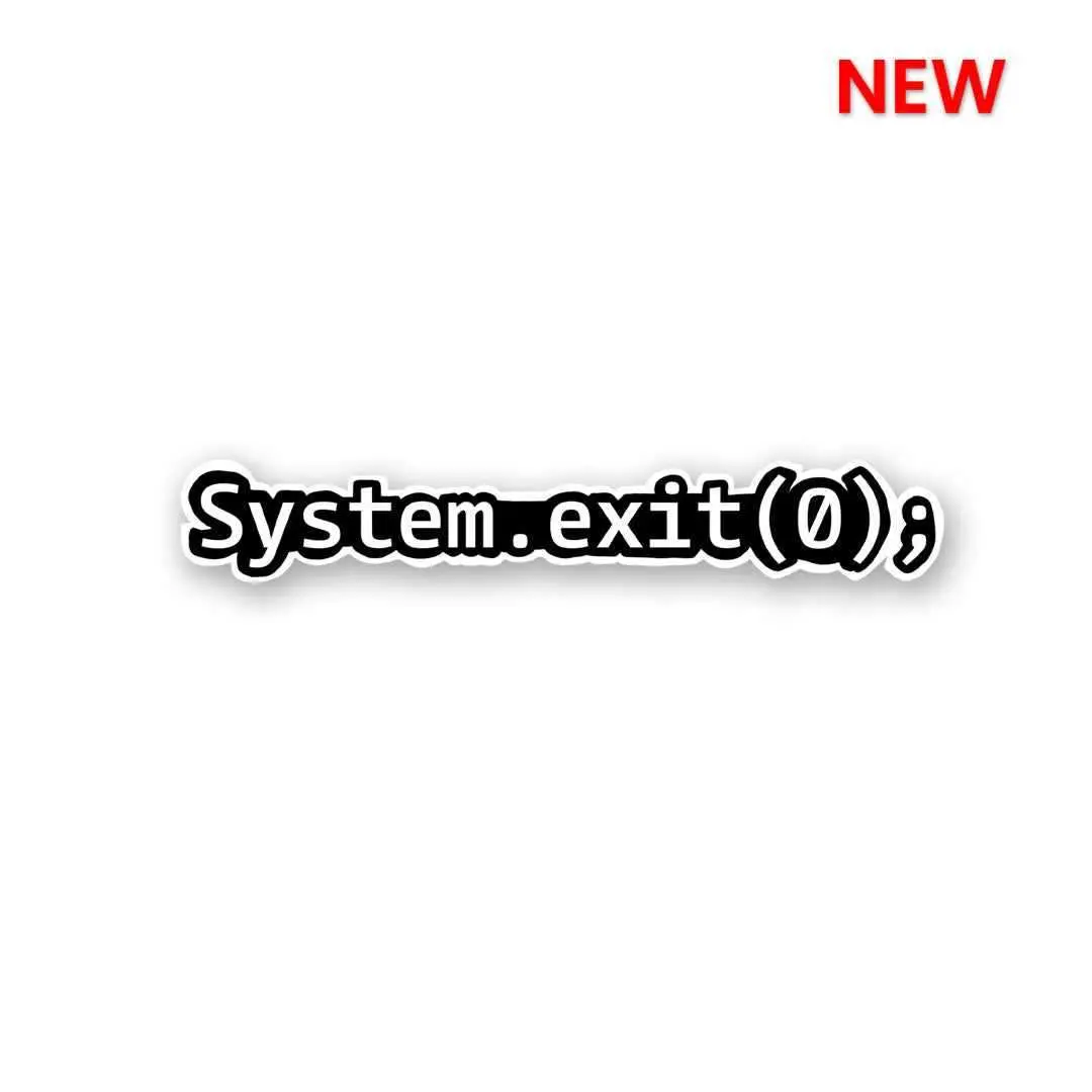 System Exit Sticker 1