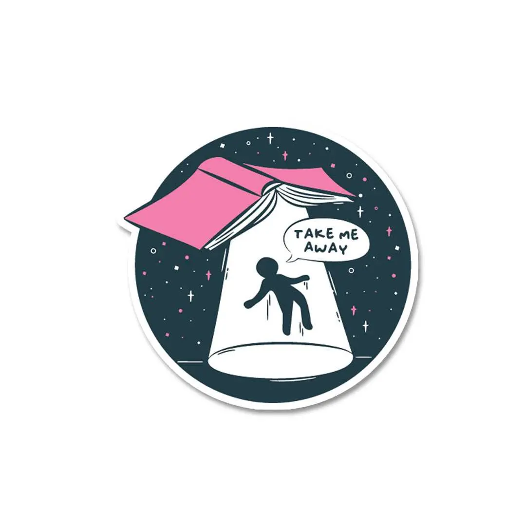 Take Me Away Sticker 1