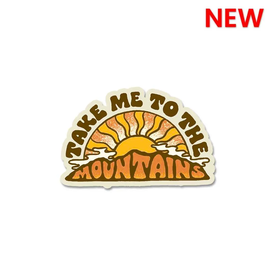 Take Me To The Mountains Sticker 1