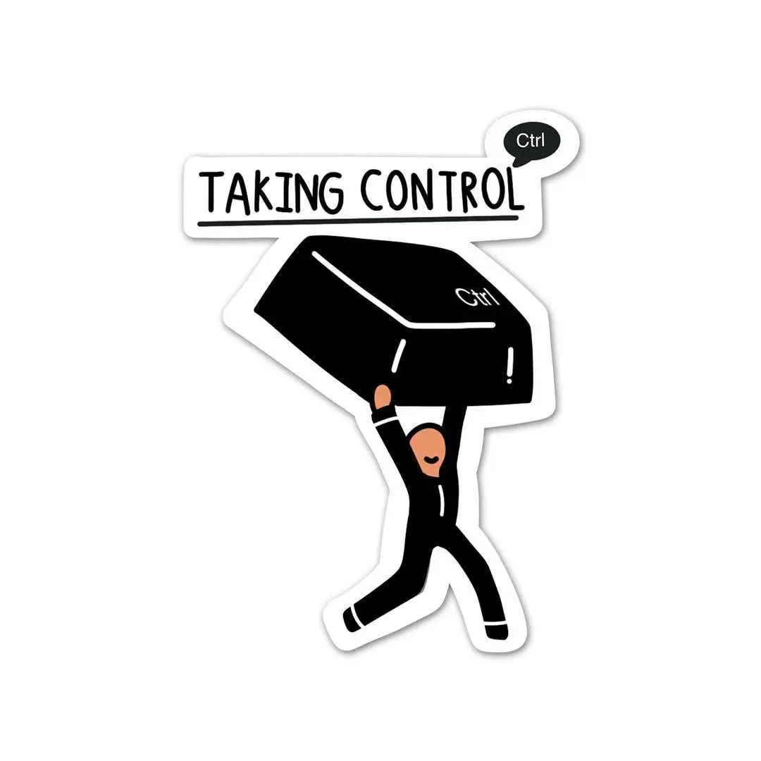 Taking Control Sticker 2