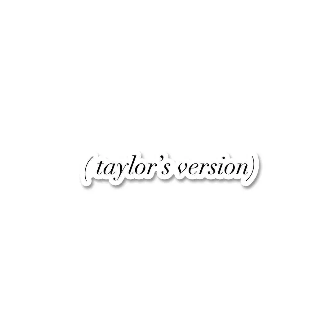 Taylors Version Sticker 1