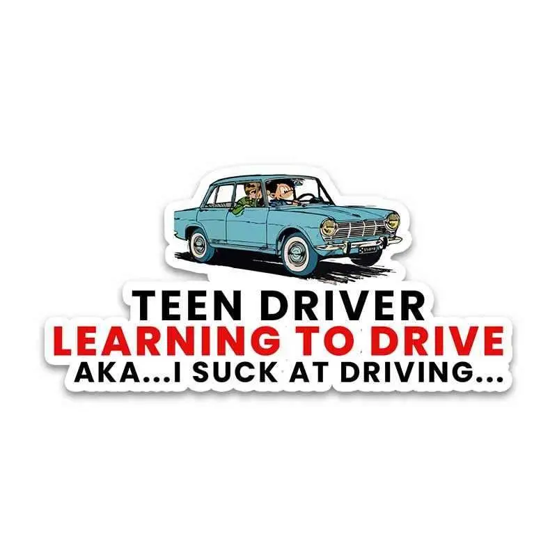 Teen Driver Bumper Sticker 2