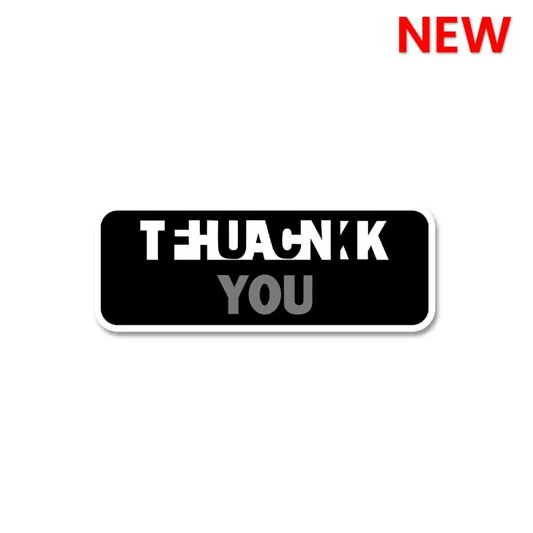 Thank You F#Ck You Sticker 1