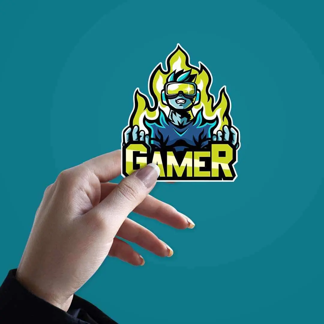 The Gamer Sticker 2