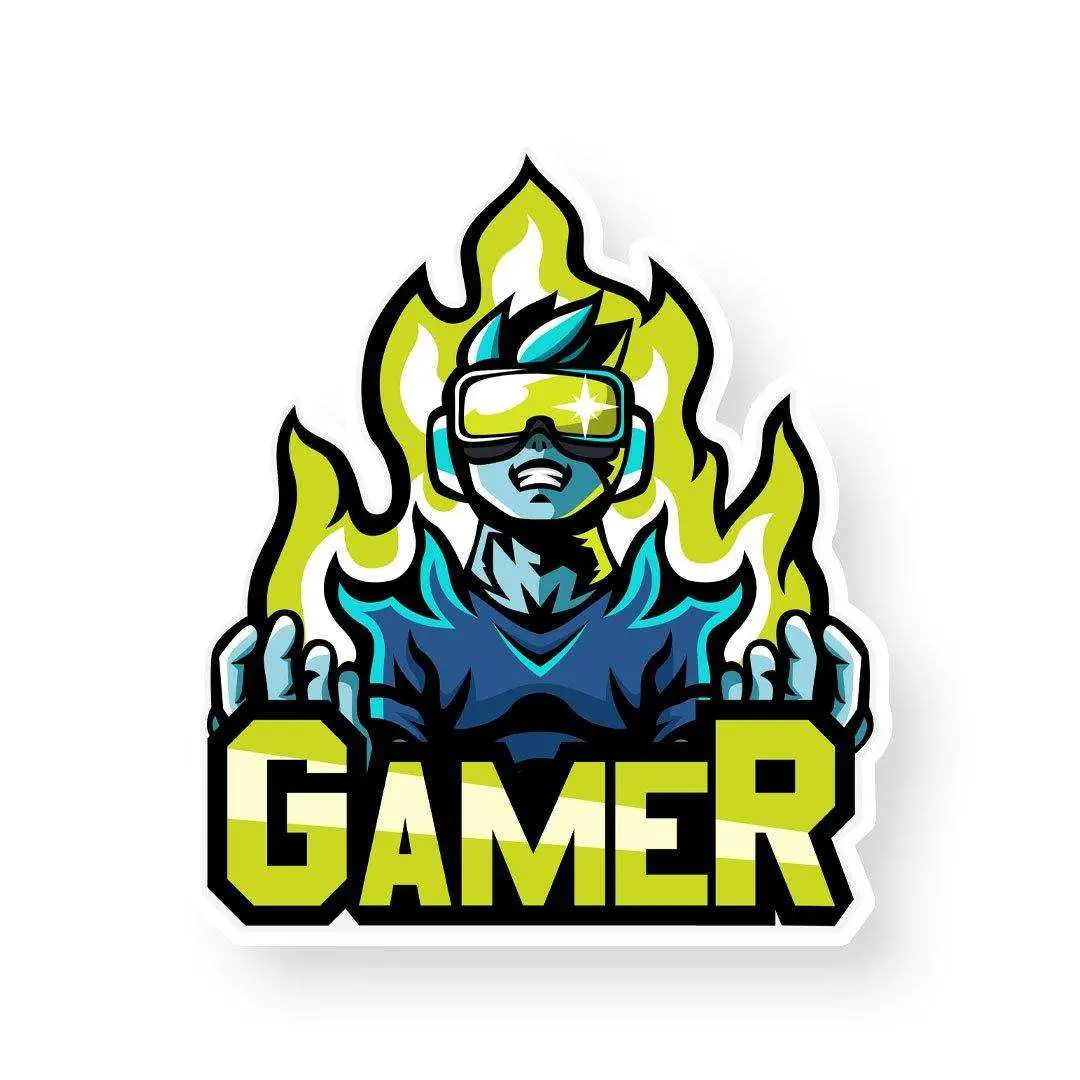 The Gamer Sticker 1