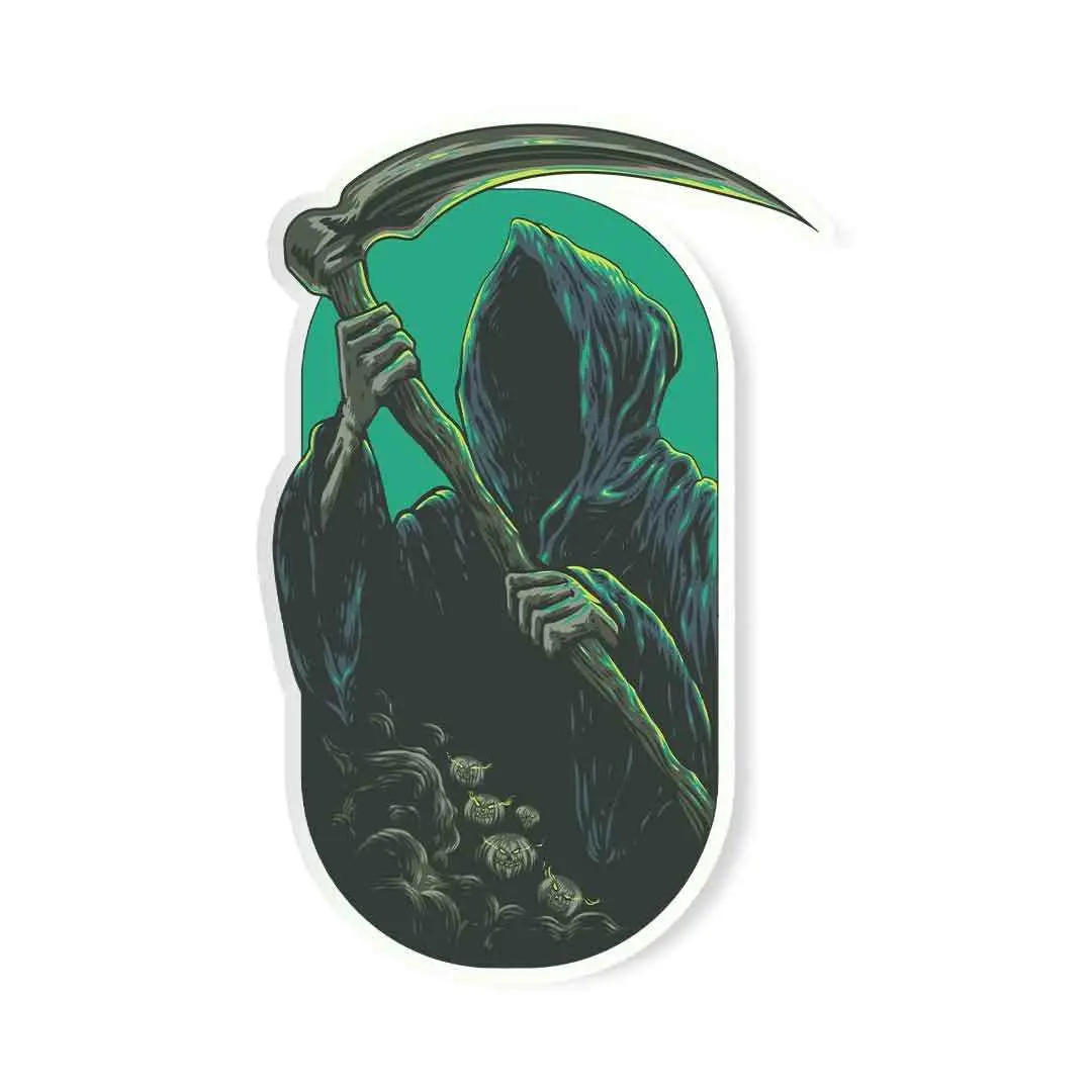 The Grim Reaper Of Death Sticker 1