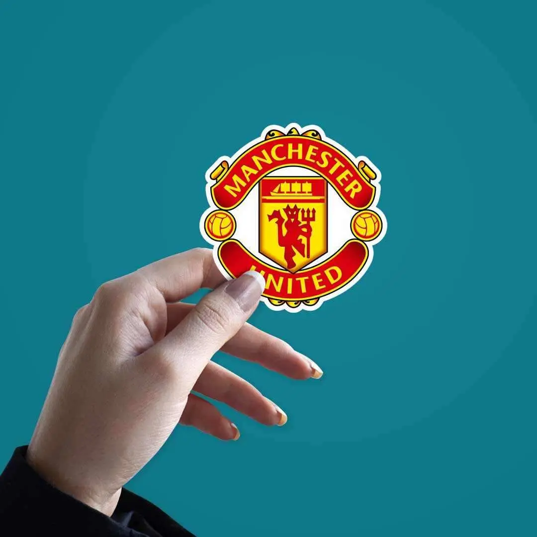 The Red Devils Logo Sticker 2