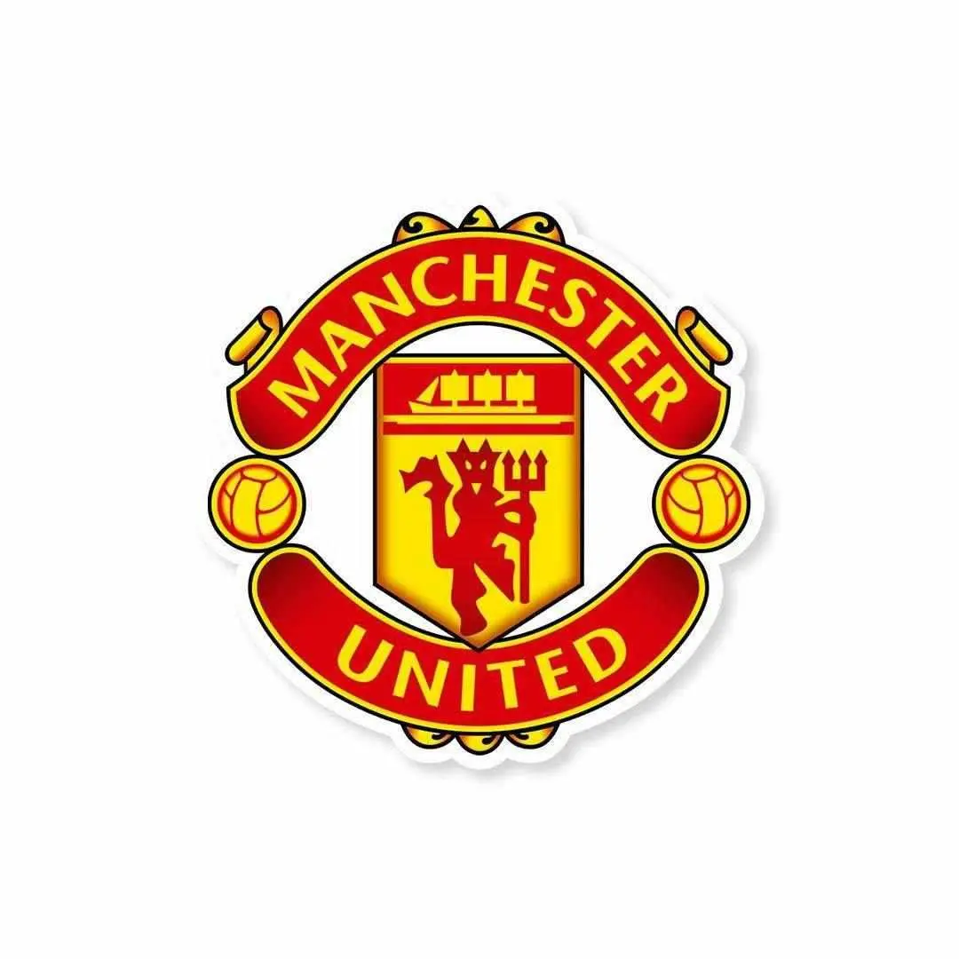 The Red Devils Logo Sticker 1