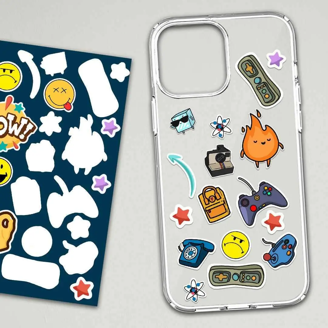 The Wow Mini Sticker Sheet 2