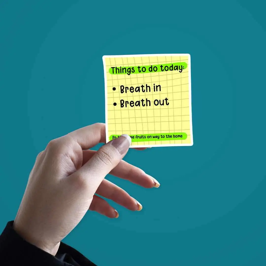 Thing To Do Today Sticker 2