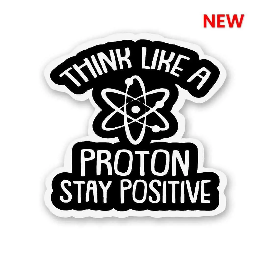 Think Like A Proton Sticker 1