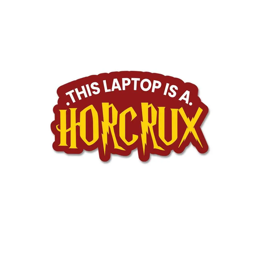 This Laptop Is A Horcrux Sticker 1