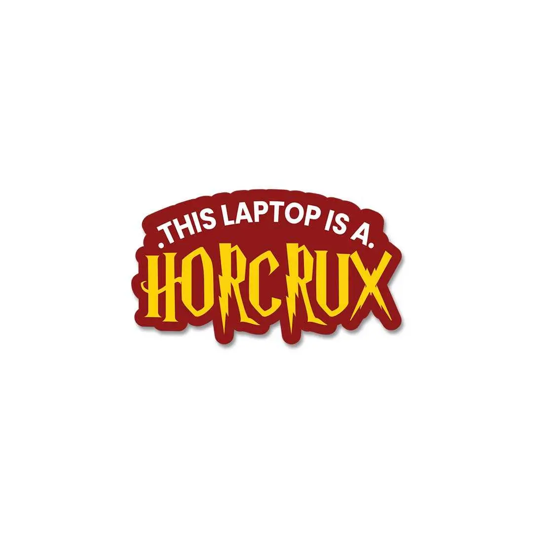 This Laptop Is A Horcrux Sticker 2