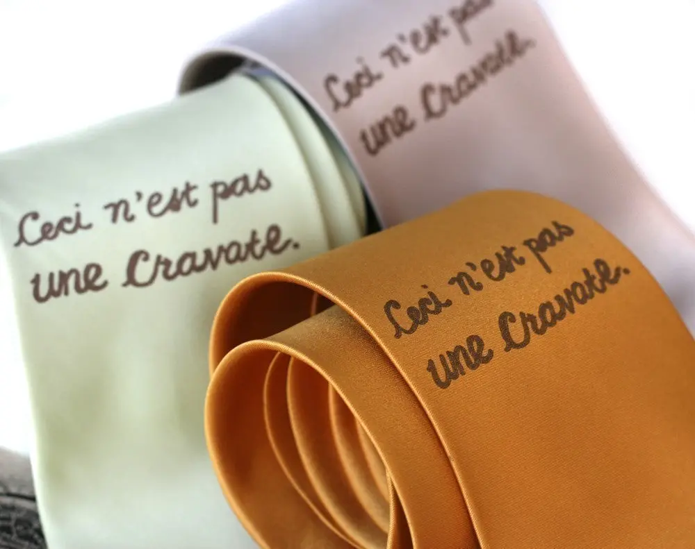 This Is Not A Tie Microfiber Necktie 1