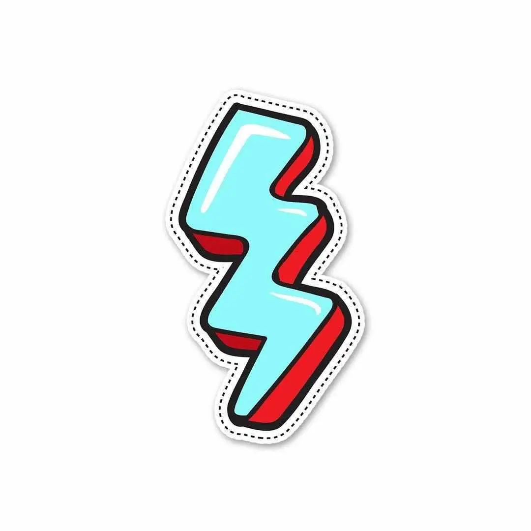 Thunder Sticker 1