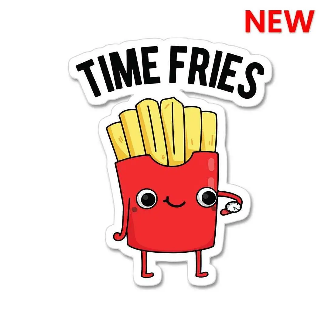 Time Fries Sticker 1