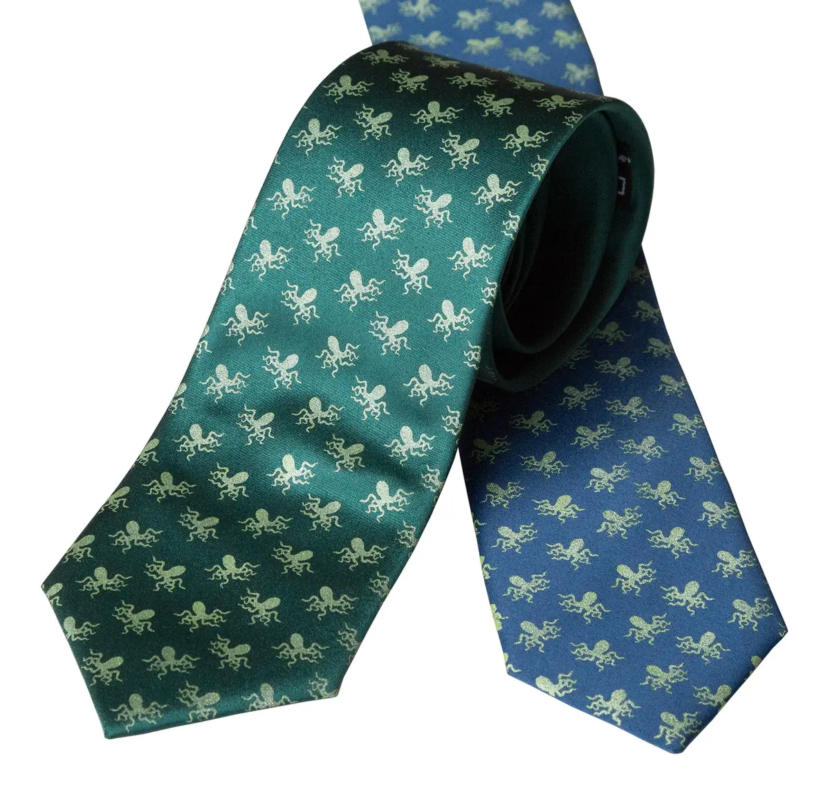 Octopus Print Necktie, Tiny Kraken, Cthulhu Pattern Tie 10