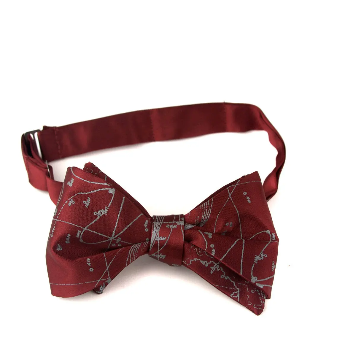 Scandinavian Waters Bow Tie, Bathymetric Chart Contour Map 1