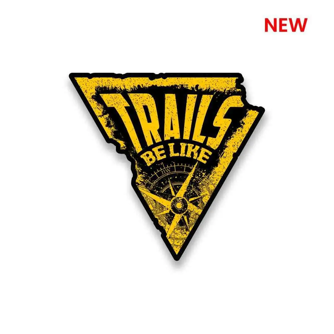 Trails Be Like Sticker 1
