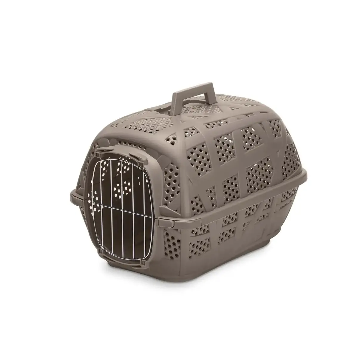 Trasportino Carry Sport Metal Tortora 1