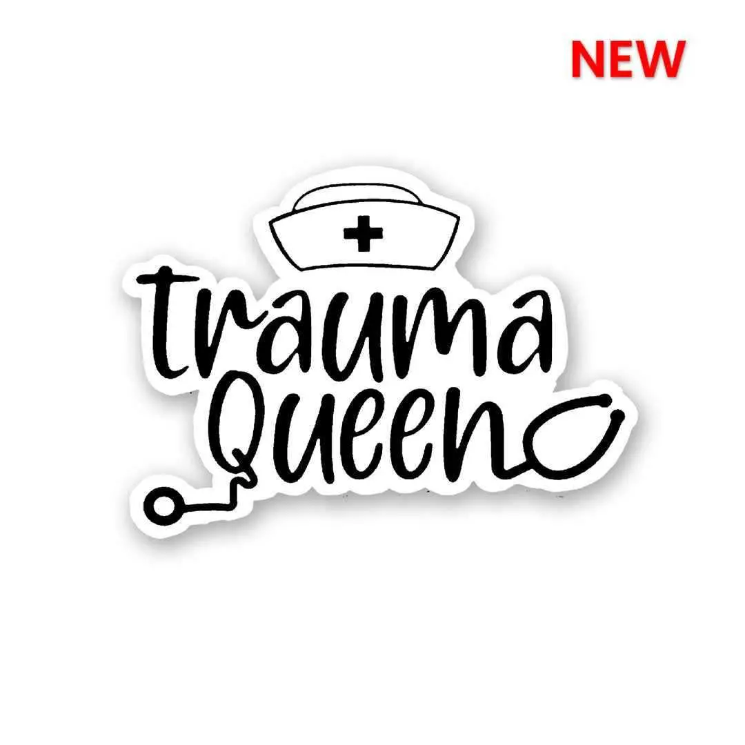 Trauma Queen Sticker 1