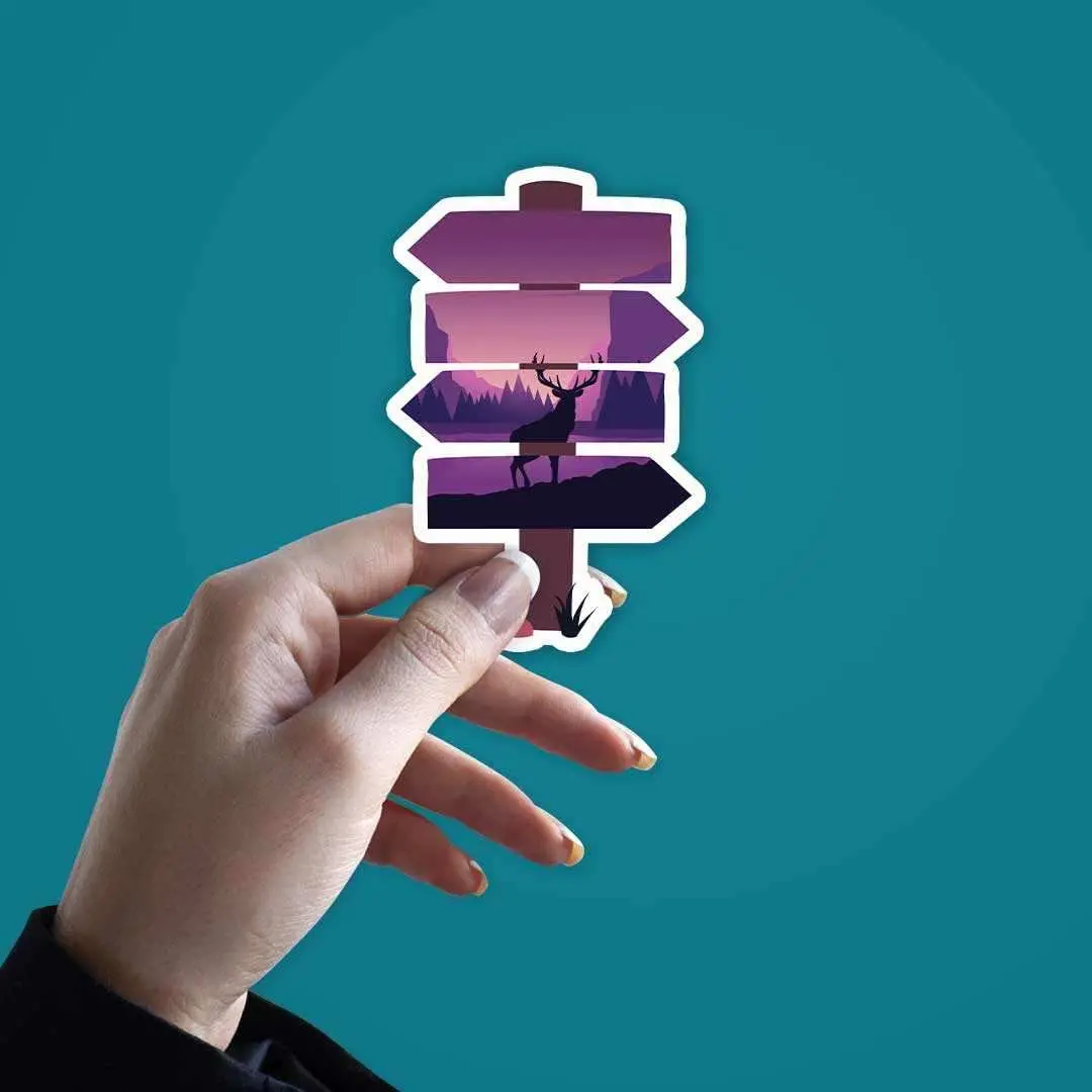 Travel The World Sticker 2