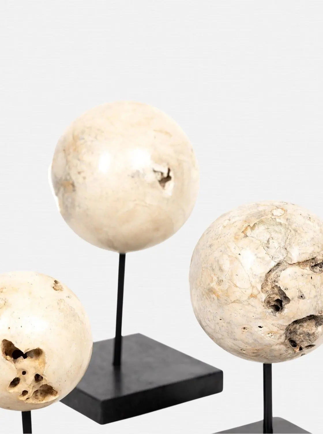 Travertine Sculptures | Set Of 3 2