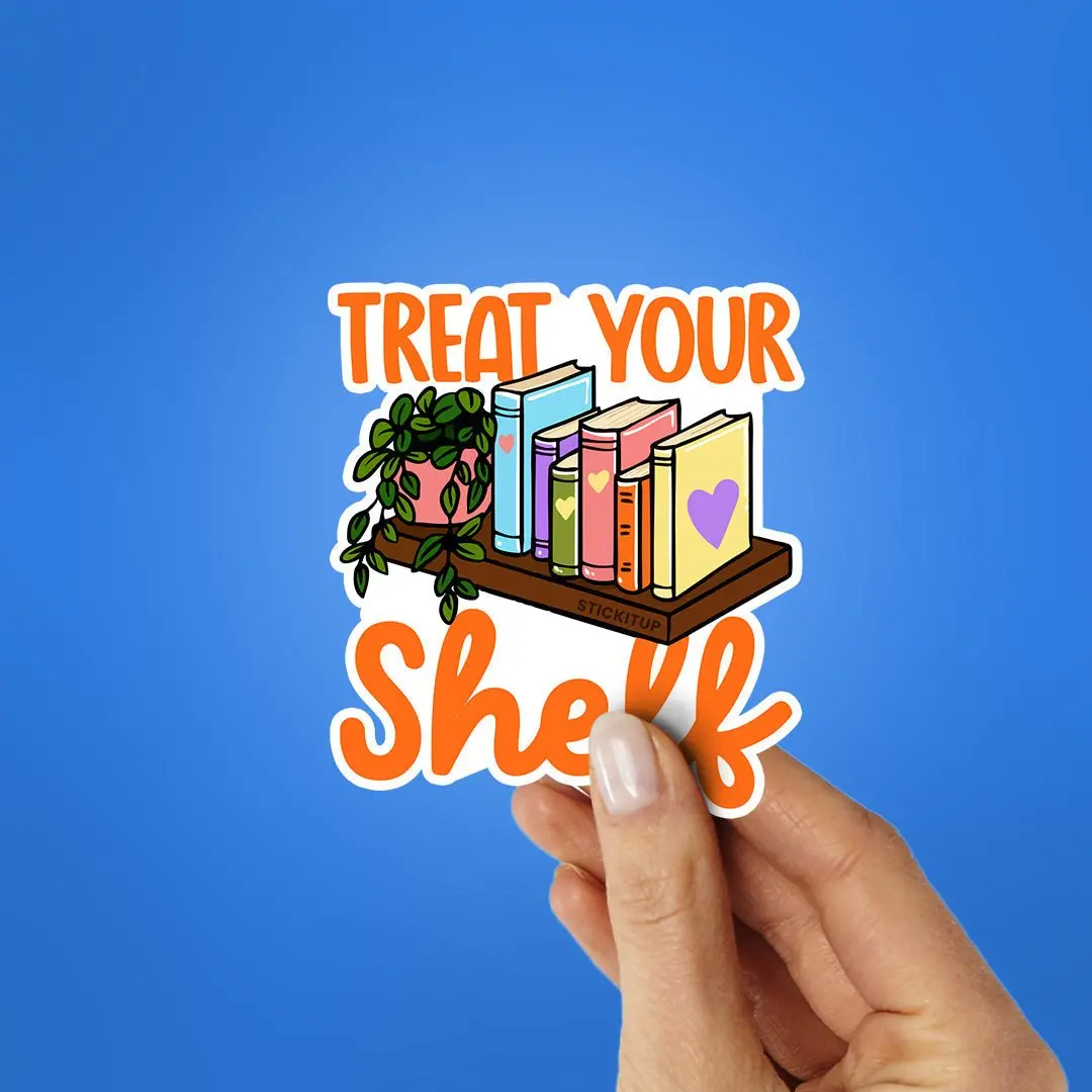 Treat Your Shelf Sticker 2
