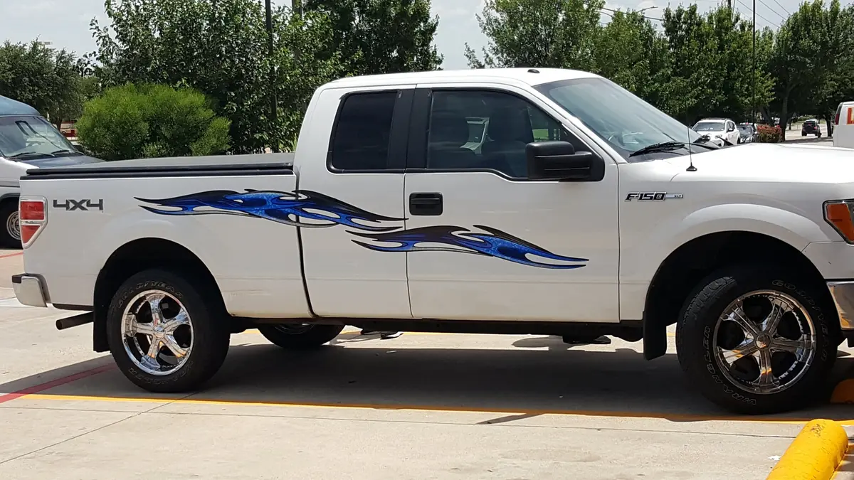 Tribal Chains Vehicle Side Decals On Clearance 50% Off 1