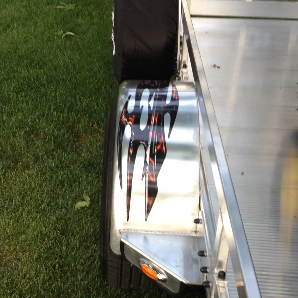 Tribal Metal Vinyl Decal Graphics For Trucks & Semi Trailers 5