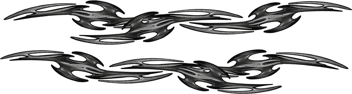 Tribal Links Vinyl Boat Decals – Set Of 2 3