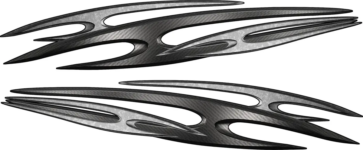 Tribal Zion Vinyl Carbon Spear For Cars, Trucks & Semis 4