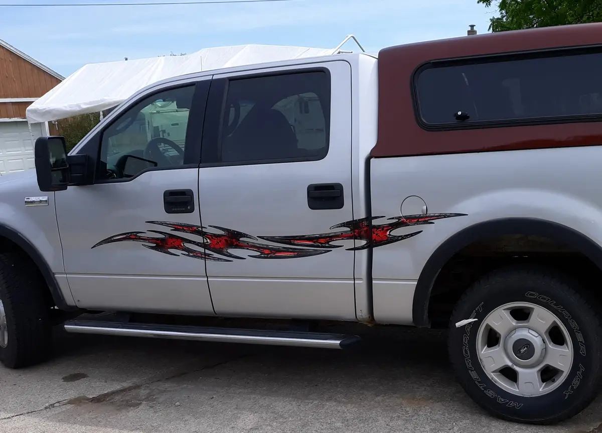 Tribal Flares Vehicle Side Decals On Clearance 50% Off 1