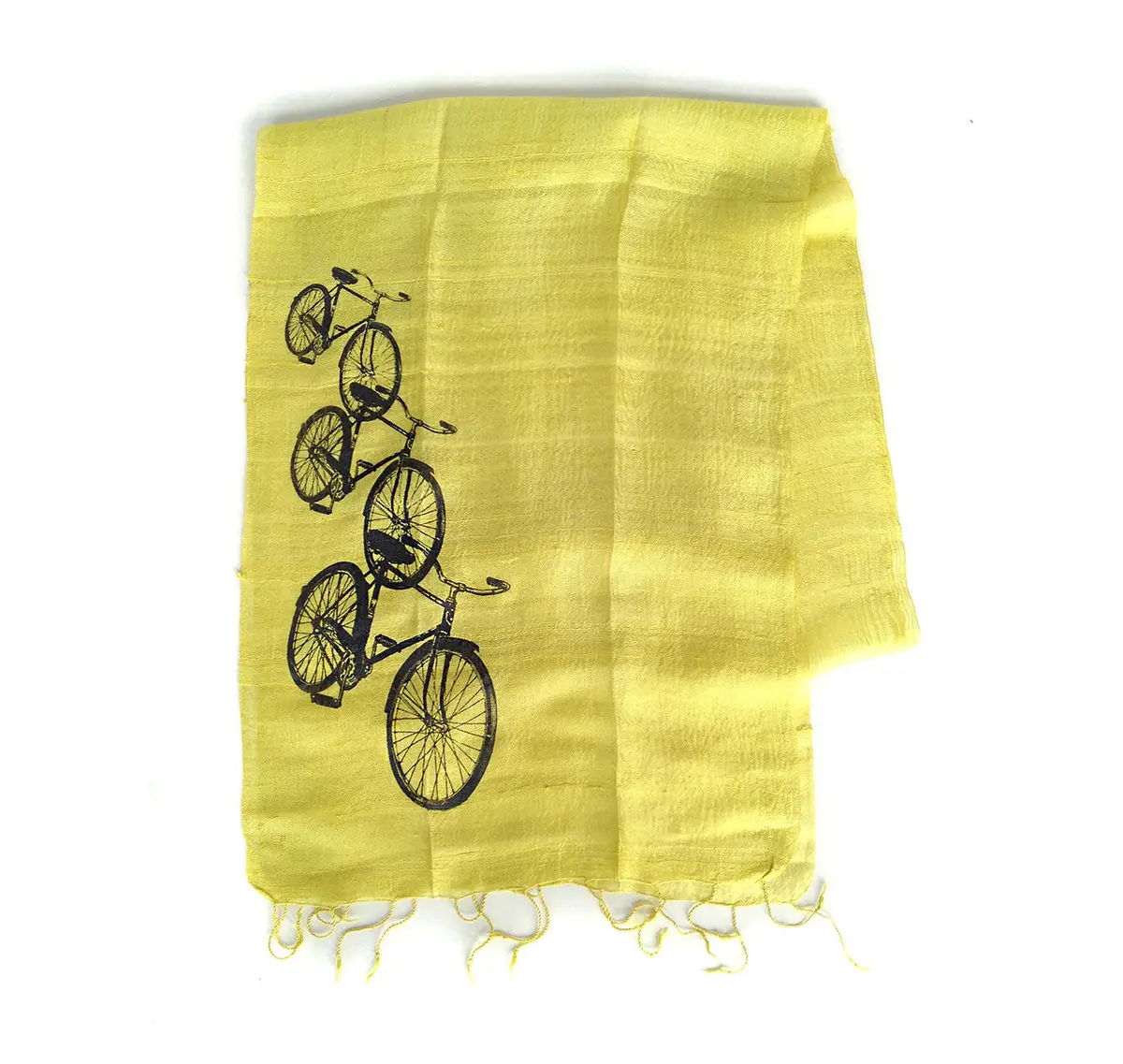 Bicycle Silk Scarf. Triple Cruiser. 2