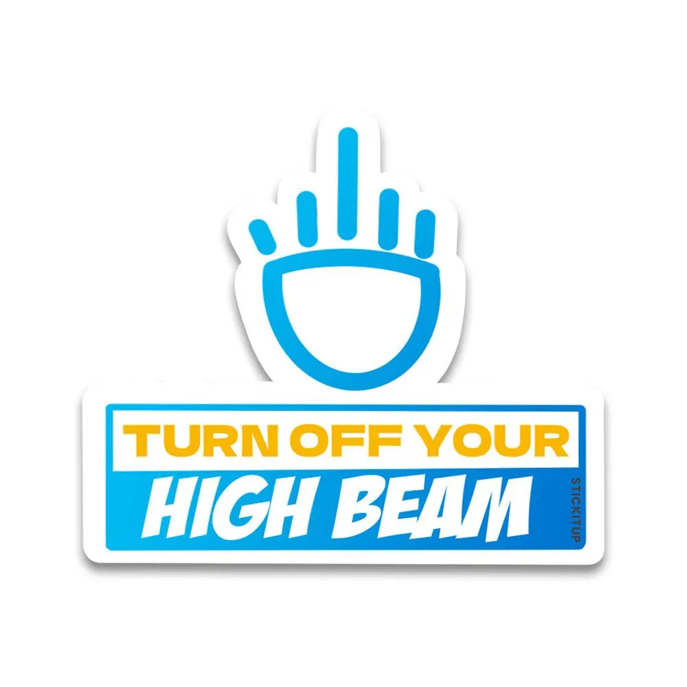 Turn Off Your Bumper Sticker 2