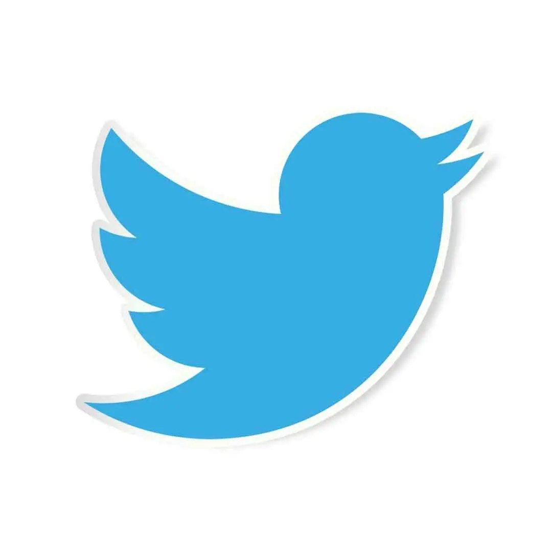Twitter Logo Sticker 1