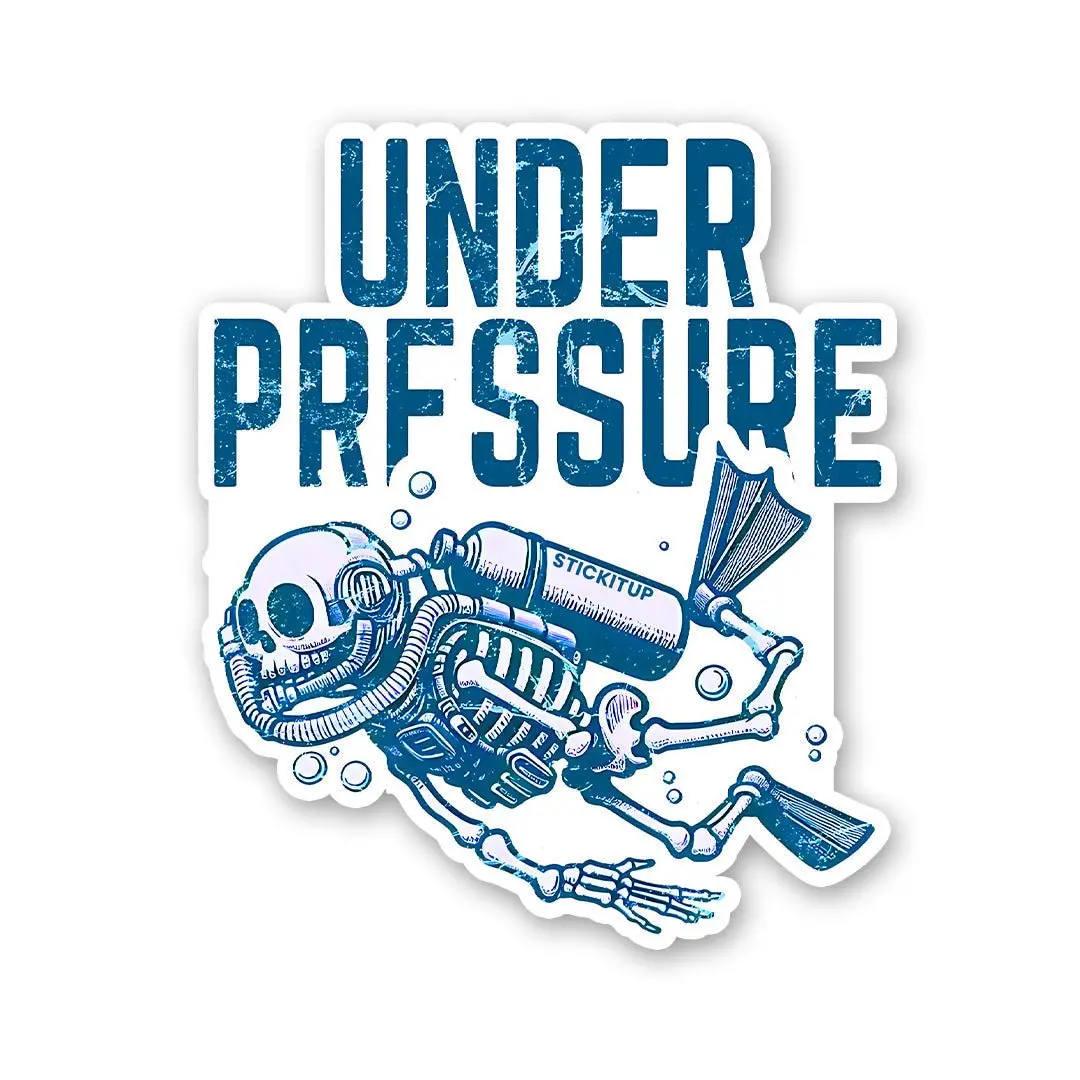 Under Pressure Sticker 1