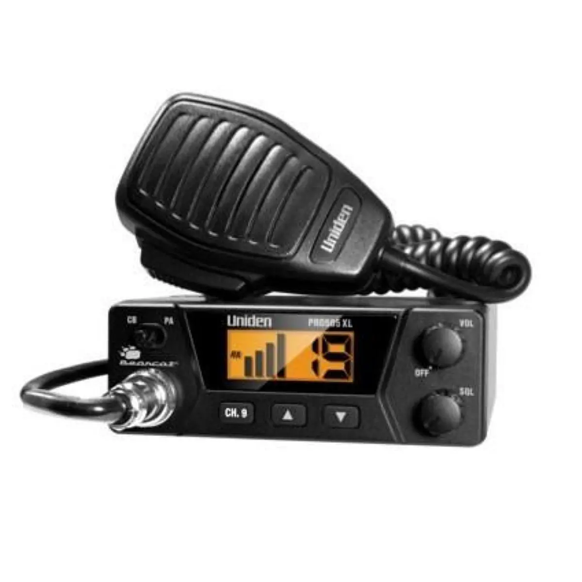 Uniden Pro 505 Xl Cb Radio, Stryker Sr-A10, Drx-3402 Heavy Duty Antenna Mirror Mount, Drx-1518 18 Foot Premium M213, Combo 1