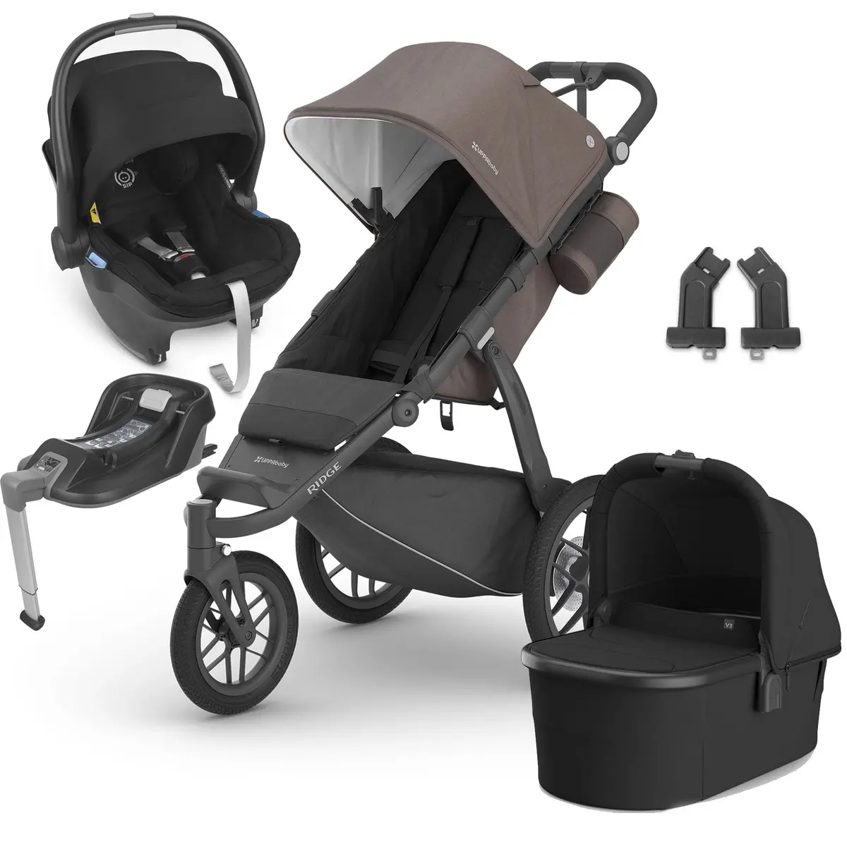 Uppababy Ridge Mesa Travel System In Theo 1