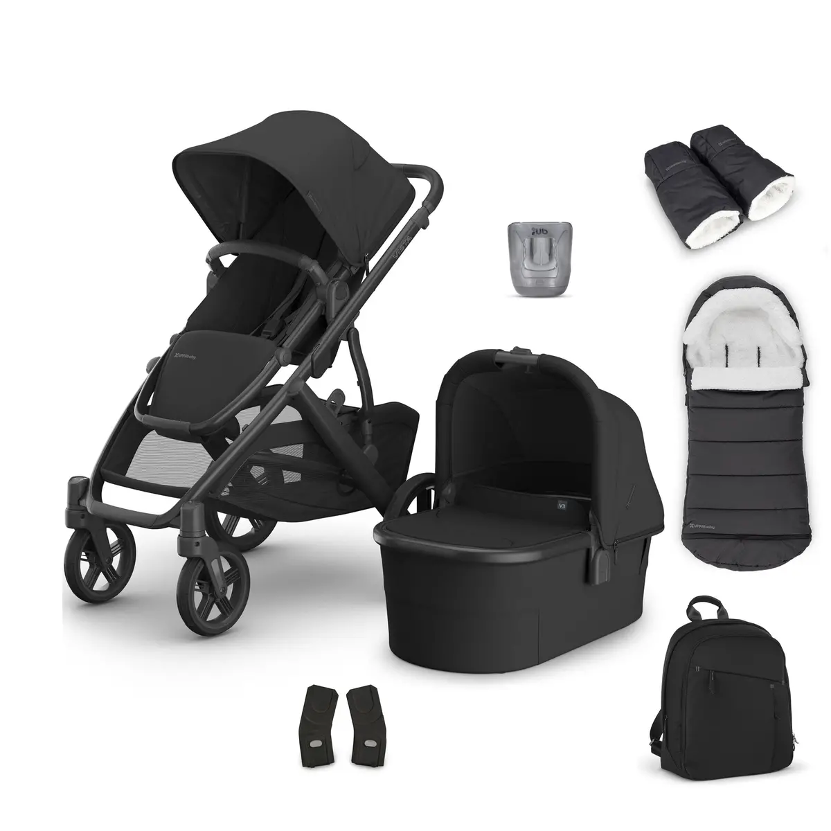 Uppababy Vista V3 Complete Bundle - Jake 1